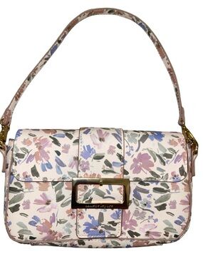 Nanette Lepore Floral Avianne Shoulder Bag - Pastel Multi/Gold